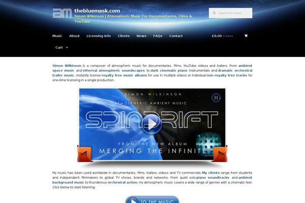 Site using Storefront-designer plugin
