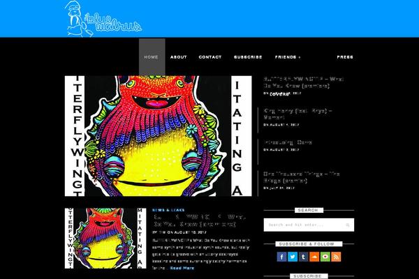 Site using F2 Tumblr Widget plugin