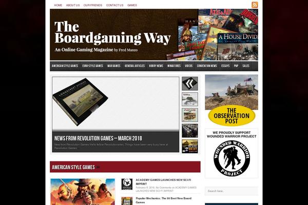 Gaming theme site design template sample