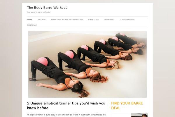 Tiny Forge theme site design template sample