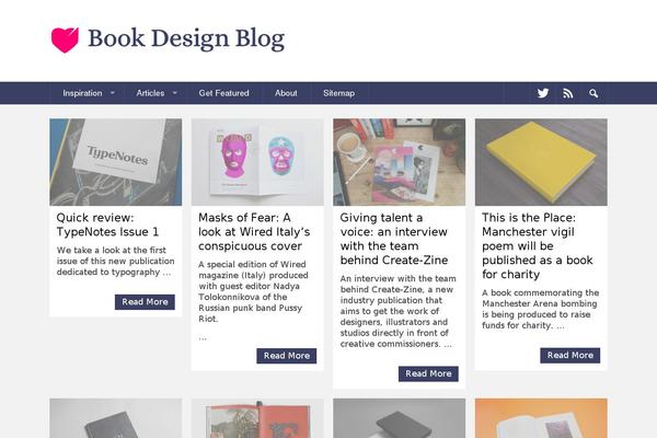Elegant Magazine theme site design template sample