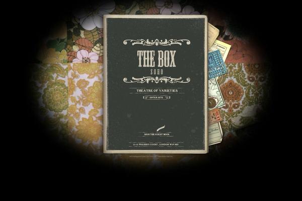 theboxsoho.com site used thebox