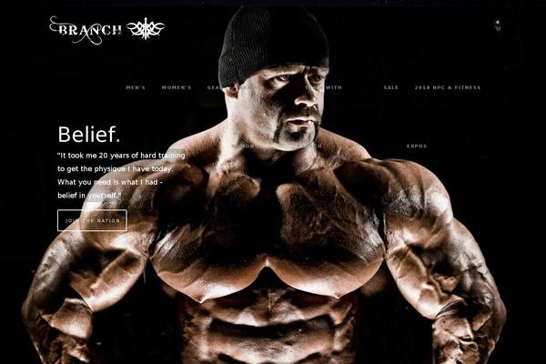 NAMO theme site design template sample