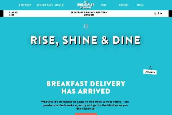 Site using Ultimate Landing Page and Coming Soon Page plugin