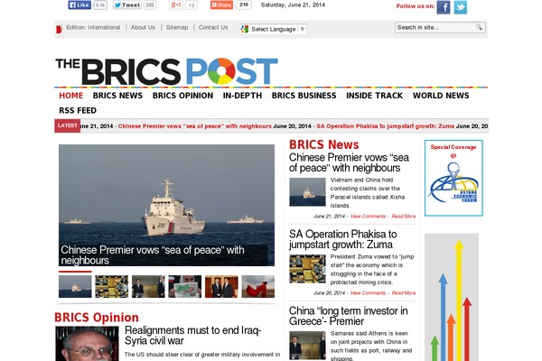 Site using Wp-stock-ticker plugin
