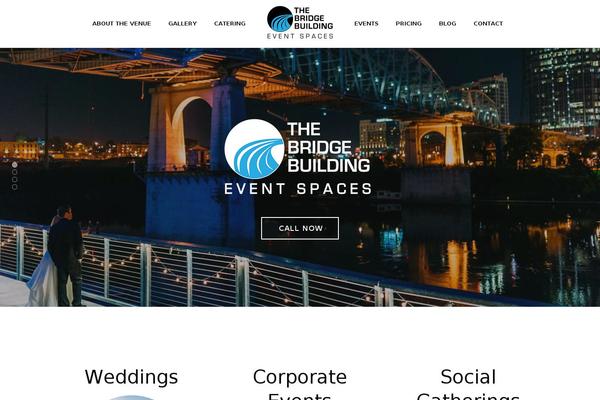 The Flavour theme site design template sample