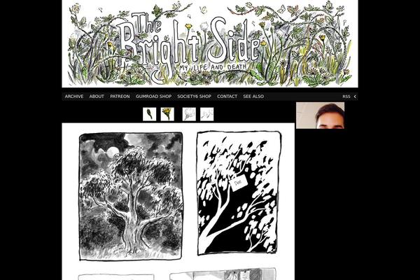 thebrightsidecomic.com site used Childwhitecomicpress