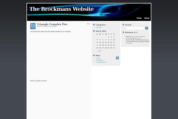 Mandigo theme site design template sample