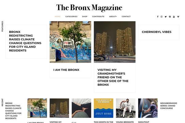 thebronxblog.com site used Journo