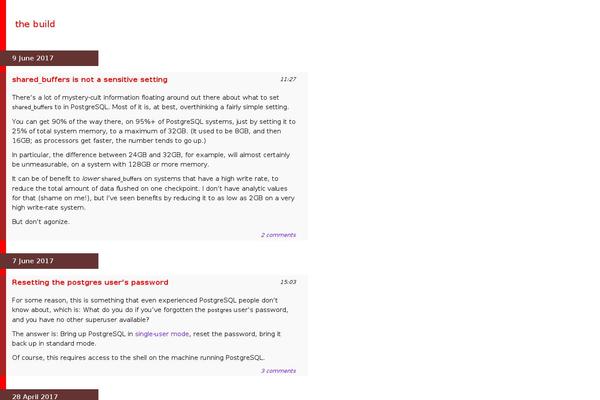 Tb theme site design template sample