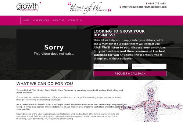 thebusinessgrowthacademy.com site used Business-growth-academy