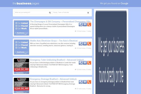 tbp theme websites examples