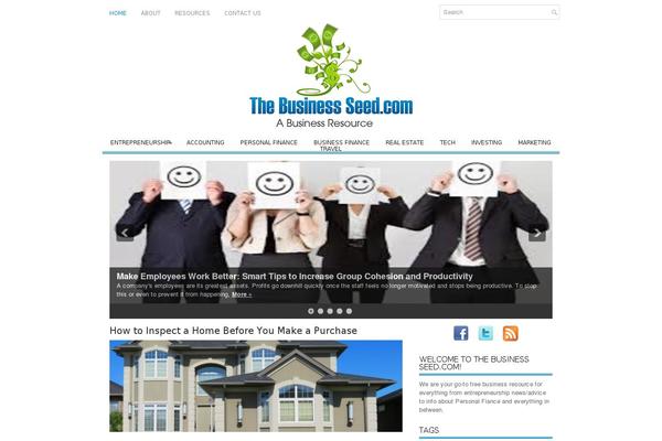 Newsway theme site design template sample