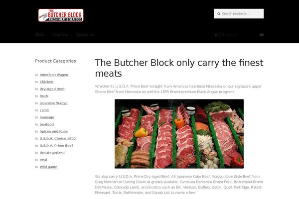 Site using Storefront Product Sharing plugin