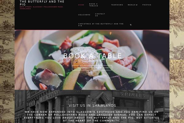 WP Bootstrap Starter theme site design template sample