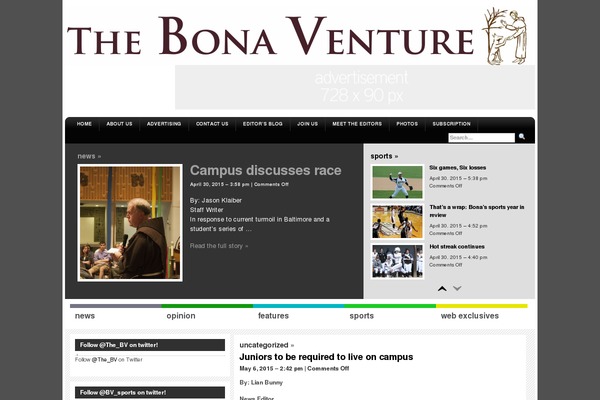 The Fox theme site design template sample