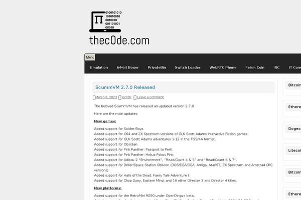 Courage theme site design template sample