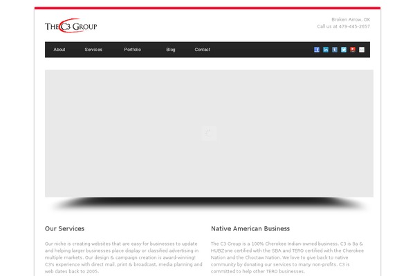 Brooklyn Child theme site design template sample