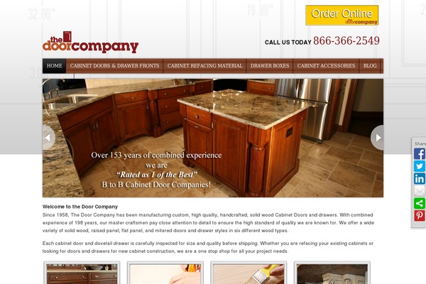 Colibri WP theme site design template sample