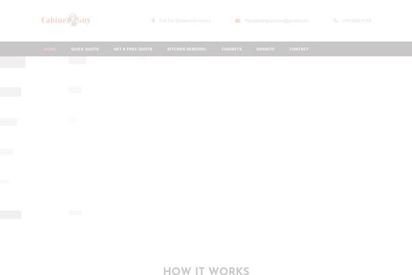 Kitchen theme site design template sample