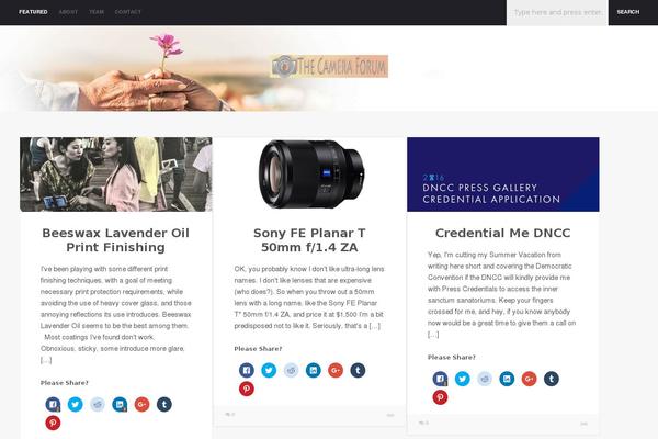 Flow theme site design template sample