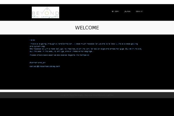Chique theme site design template sample
