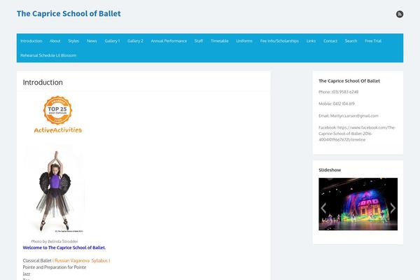 Site using Easy Image Gallery plugin