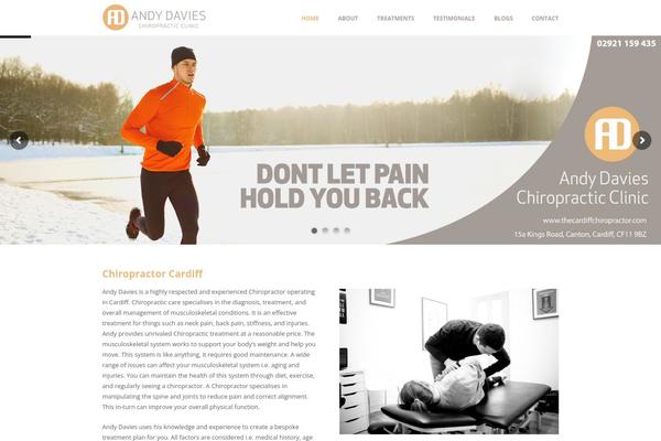 Glisseo theme site design template sample
