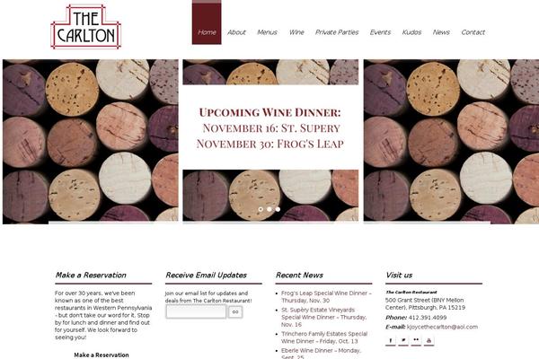 White Rock theme site design template sample