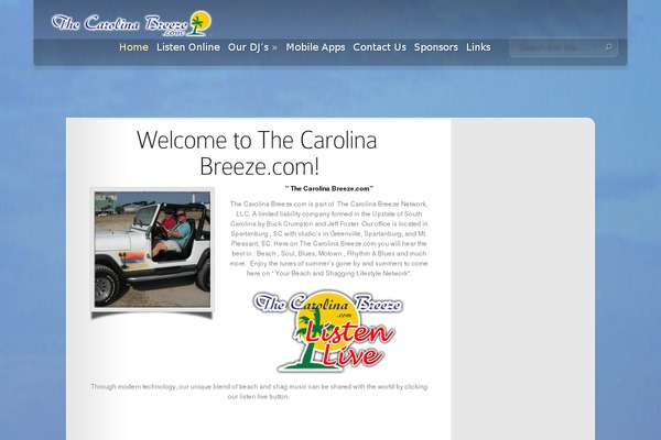 Contango_child theme site design template sample
