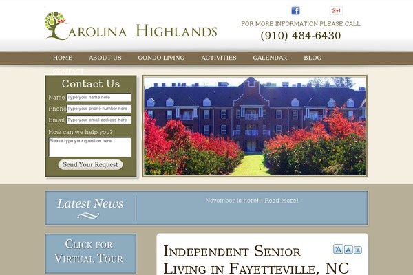 Site using Pojo Accessibility plugin