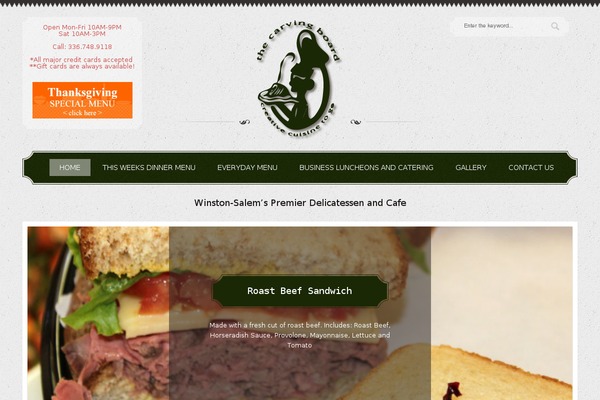 thecarving-board.com site used Terramia