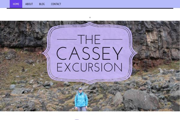 Blogi theme site design template sample