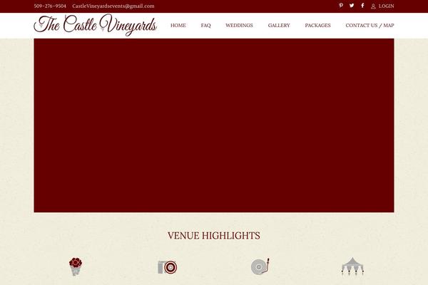 Weddings theme site design template sample