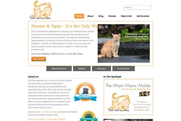 Site using Petfinder Listings plugin