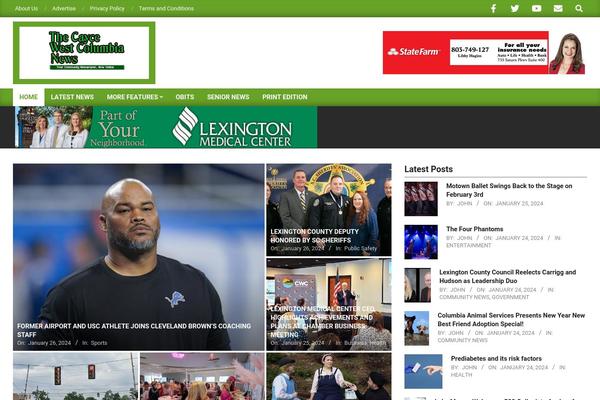 thecaycewestcolumbianews.com site used Magazine News Byte