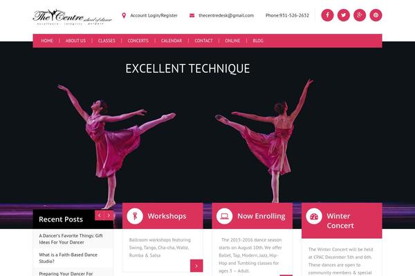 Yoku theme site design template sample
