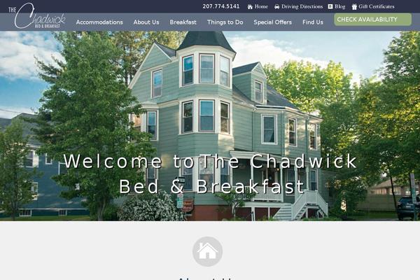 thechadwick.com site used Acorn-one-widescreen