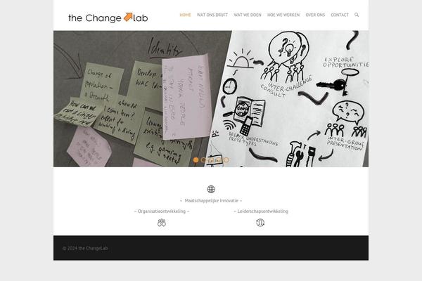 Interface Pro theme site design template sample