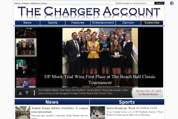 Metro Magazine theme site design template sample