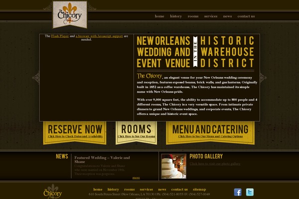 chicory theme websites examples