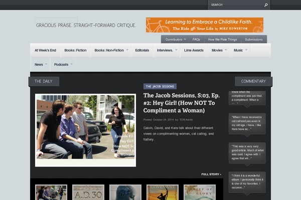 thechristianmanifesto.com site used Rainforest [theme In Modified Directory]