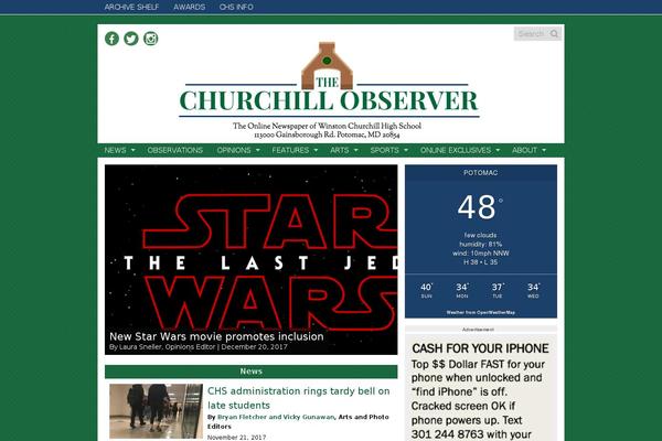 Site using Sno-countdown plugin