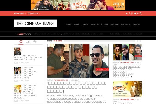Falcon theme site design template sample