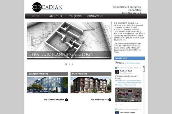 Site using NIVO slider light plugin