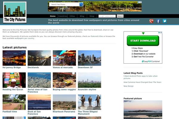 Spintech theme site design template sample