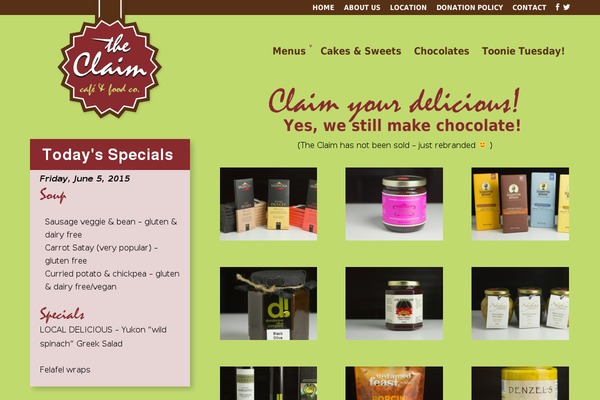 theclaim theme websites examples
