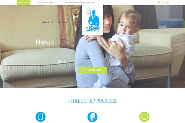 The-core-parent theme site design template sample