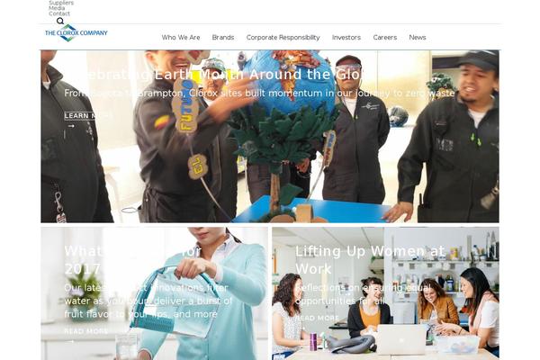 Site using Clorox-security plugin