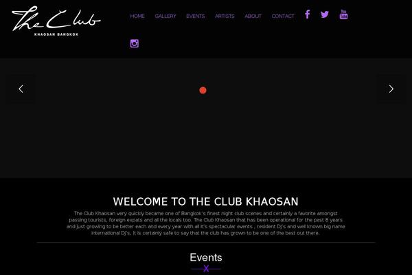 Buzz-club-child theme site design template sample